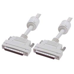 SCSI-3线缆，HPDB68公头/公头，带磁环，0.5m的图片