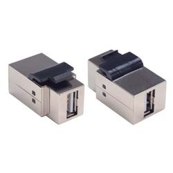 屏蔽USB Keystone耦合器（A型母头/A型母头）的图片