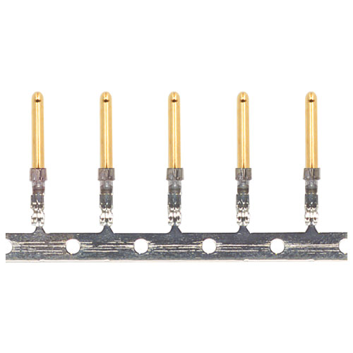 压接式公端子 - 30µ镀金，10件/袋的图片