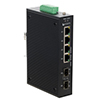 IES-Series 6 Port Industrial Ethernet Switch 4x RJ45 10/100/1000TX 2x SFP 1000FX的图片