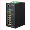 Industrial 8-Port 10/100/1000T 802.3at PoE + 2-Port 100/1000X SFP + 2-Port 10G SFP+ Managed Switch的图片