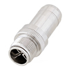 M12 8 Position X-code Mold Connector, Male, Shielded的图片