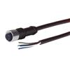 M12 5 Position A-Coded  Female/Un-terminated Cable, 2.0m的图片