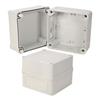 5×5×4英寸（12.7×12.7×10.2厘米）小型工业级接线盒，带角部固定螺丝的图片