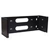 L-com Hinged 19" Wall Mount Rack - 6" Depth - 4U的图片