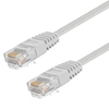 Category 6 Flat Patch Cable, RJ45 / RJ45, White, 7.0 ft的图片