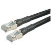 Cat6 Shielded Outdoor Patch Cable, RJ45/RJ45, Black, 250.0 ft的图片