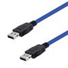 USB 3.0 Latching Type A male to male 1M Cable Assembly的图片