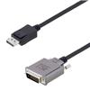 DVI w/Metal Shell Male to DisplayPort LSZH Cable  10 feet的图片